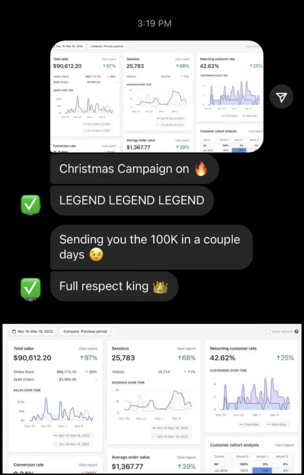 Wolfofbey student testimonial screenshot 33
