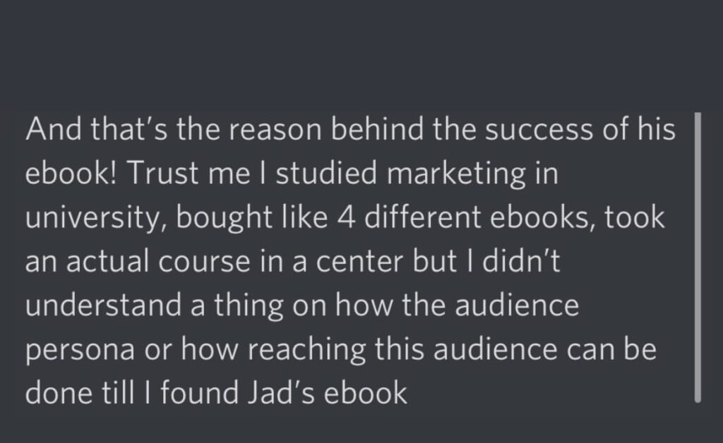 Wolfofbey student testimonial screenshot 35