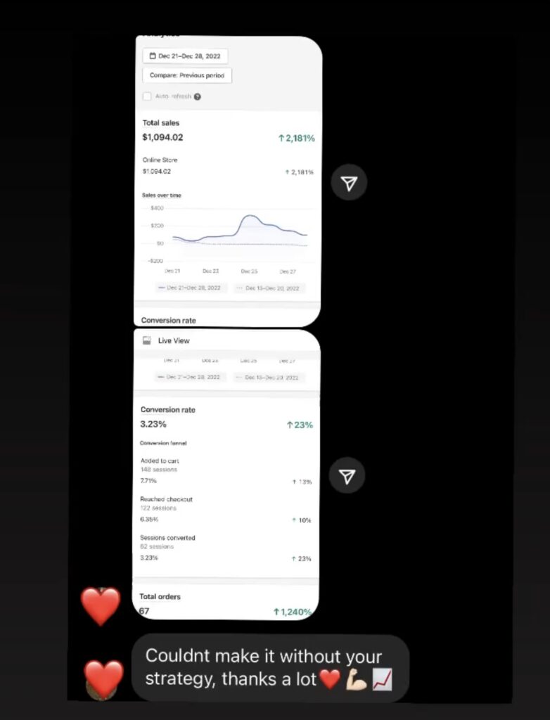 Wolfofbey student testimonial screenshot 55