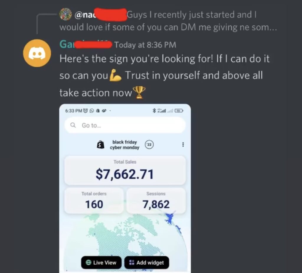 Wolfofbey student testimonial screenshot 82